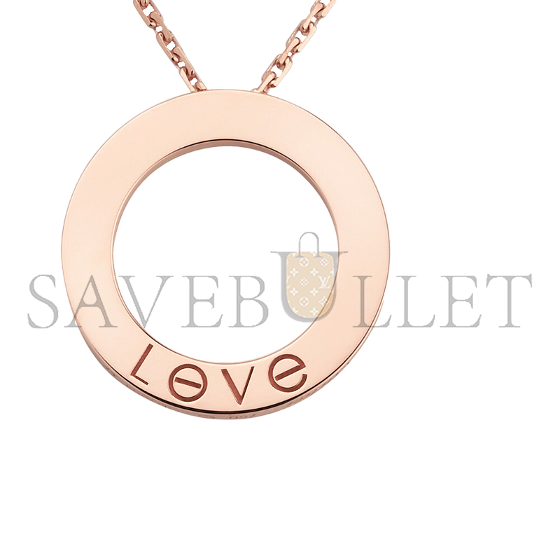 CARTIER LOVE NECKLACE B7014400